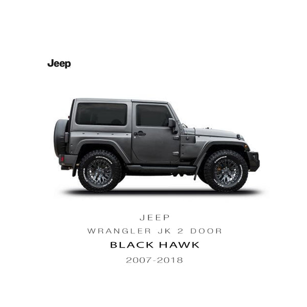 Jeep Wrangler JK (2007-2018) 2 Door Black Hawk Tailored Conversion