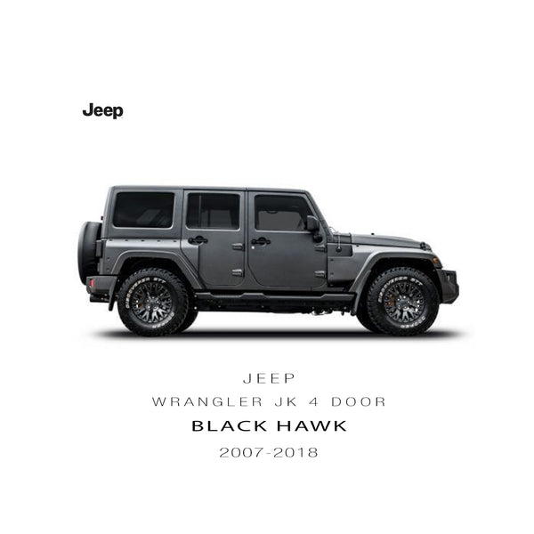 Jeep Wrangler JK (2007-2018) 4 Door Black Hawk Tailored Conversion