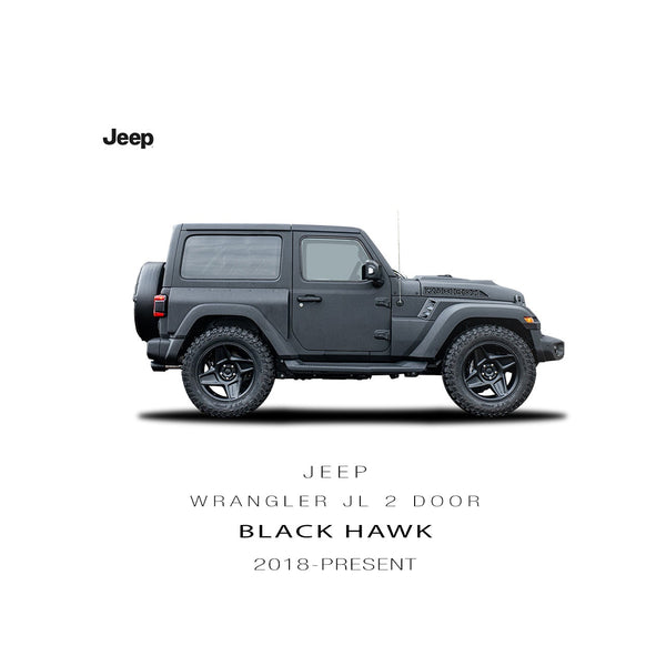 Jeep Wrangler JL (2018-Present) 2 Door Black Hawk Expedition Tailored Conversion