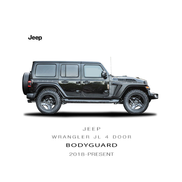 Jeep Wrangler JL (2018-Present) 4 Door Bodyguard Tailored Conversion