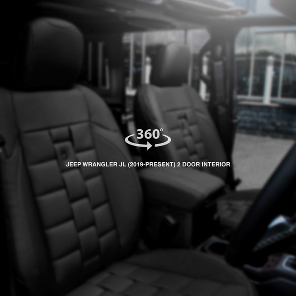 JEEP WRANGLER JL 2 Door (2018-PRESENT) Comfort Leather Interior 360° Tour