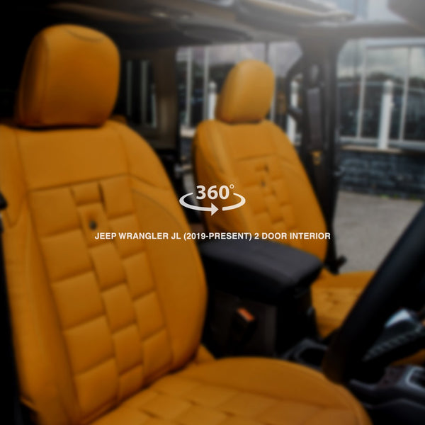 JEEP WRANGLER JL 2 Door (2018-PRESENT) Comfort Leather Interior 360° Tour