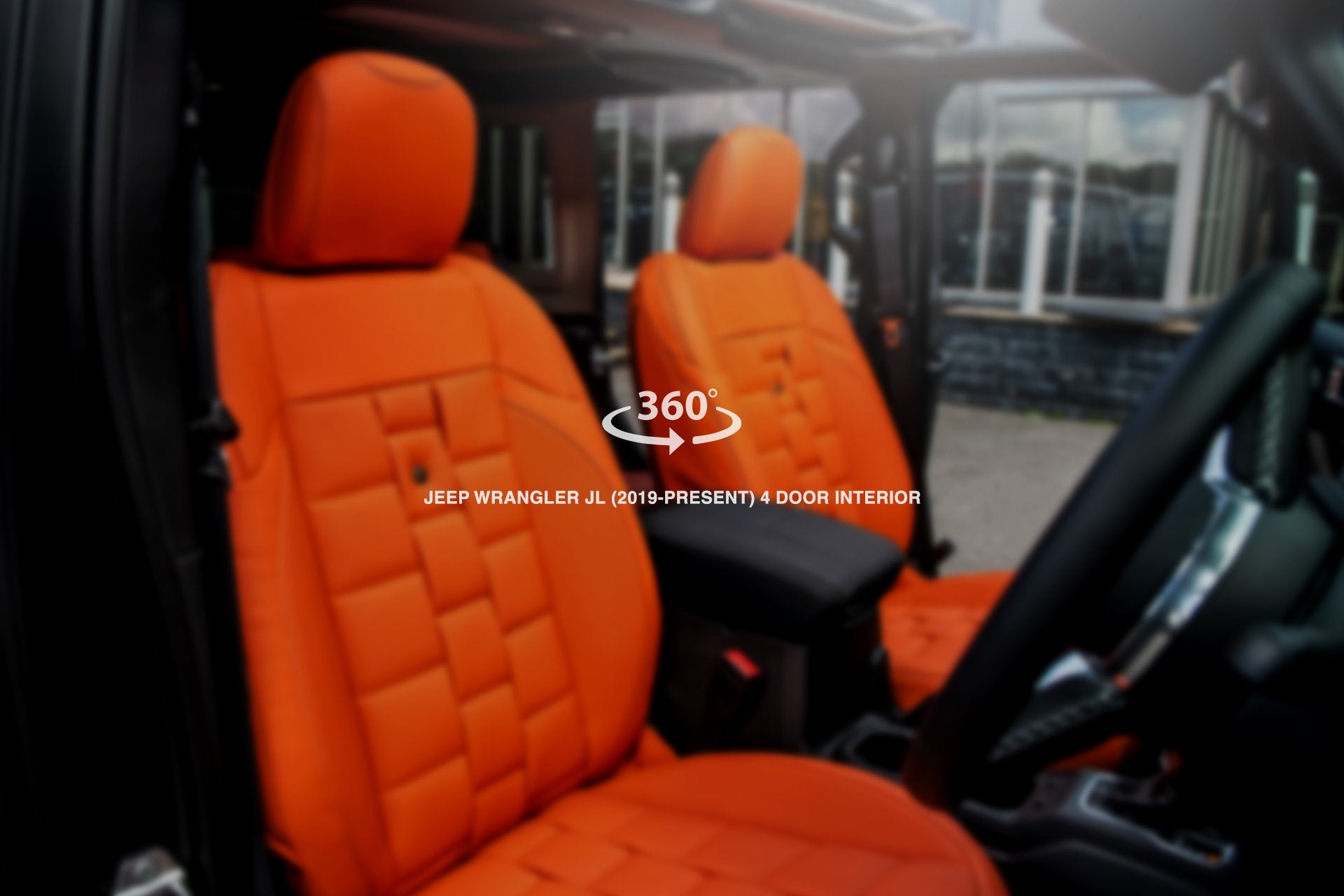 JEEP WRANGLER JL 4 Door (2018-PRESENT) Comfort Leather Interior 360° Tour