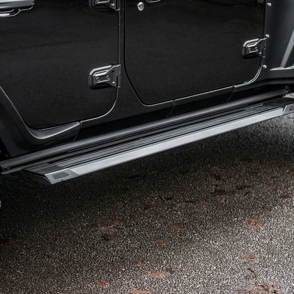 Wrangler JL 4 Door 2018 Present Exterior Side steps Chelsea