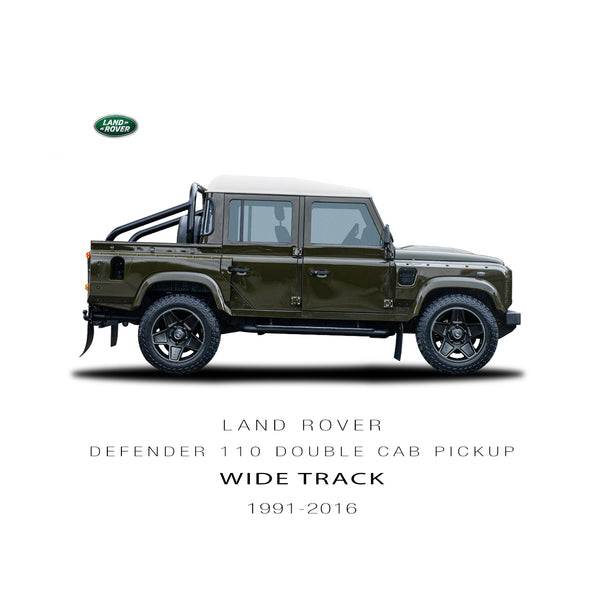Land Rover Defender 110 (1991-2016) Double Cab Pickup Wide Track Tailored Conversion