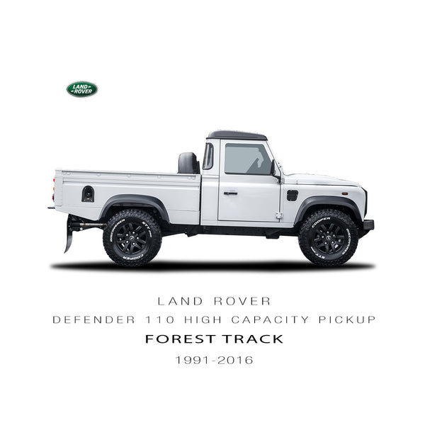 Land Rover Defender 110 (1991-2016) High Capacity Pickup Forest Track Tailored Conversion