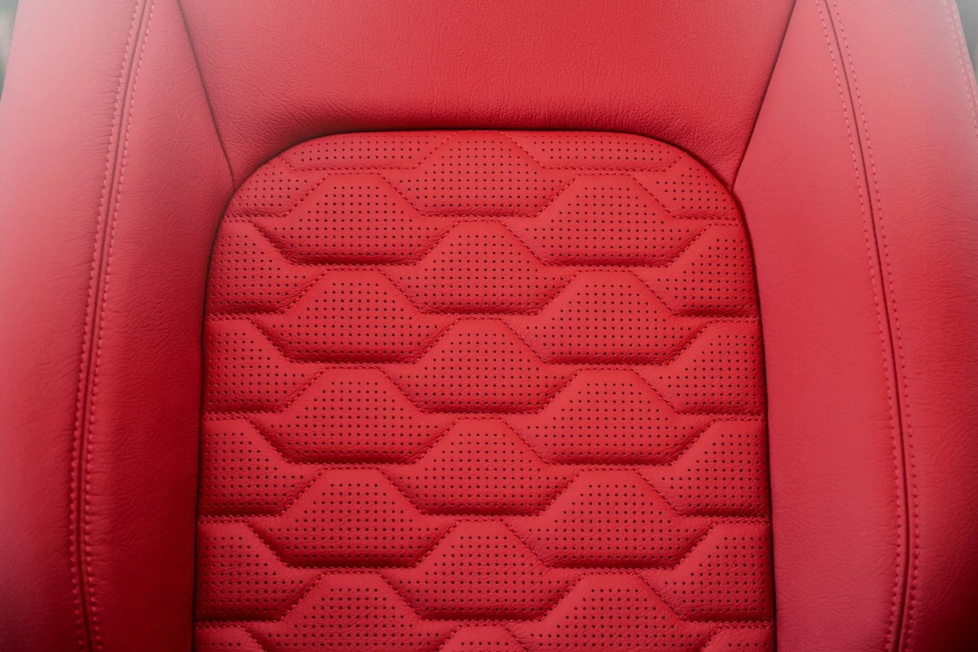 Land Rover Defender 110 (2020) Clam Shell Leather Interior - Red ...
