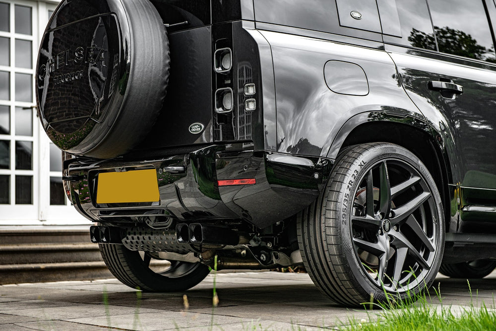 Land Rover Defender 90 V8 Petrol (2020-Present) Quad Exhaust System - Image 4