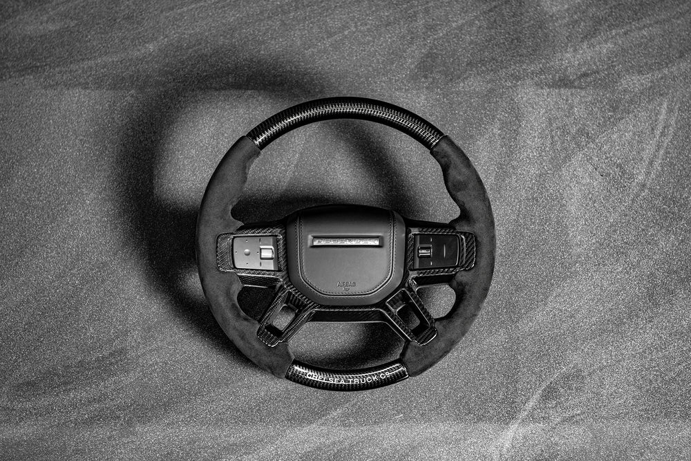 Land Rover Defender (2020-Present) Chelsea Truck Company Full Carbon Steering Wheel - Image 6