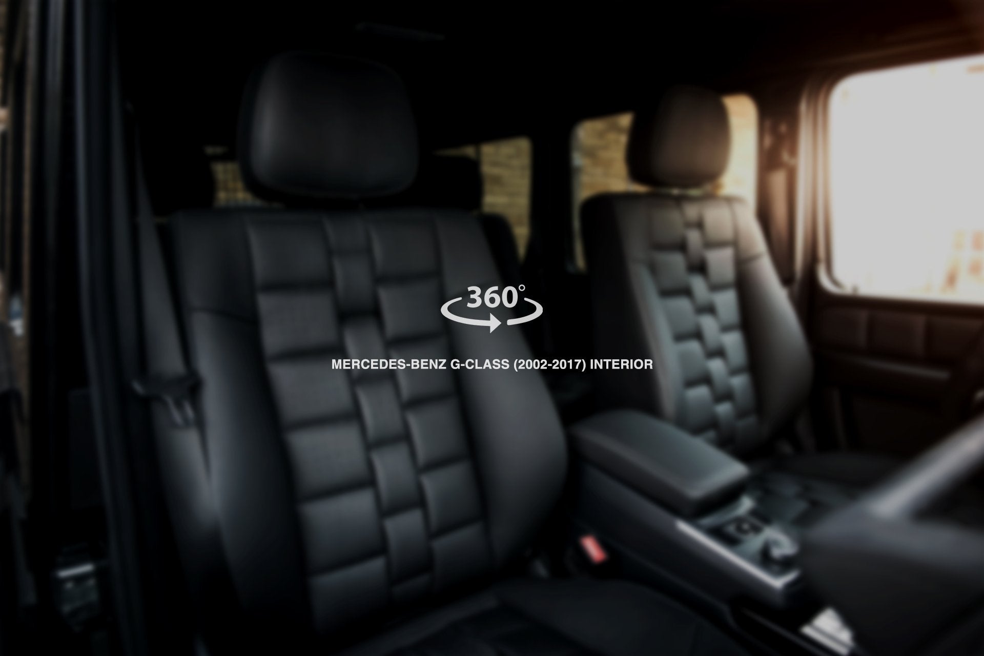 Mercedes G-Class (1990-2018) comfort Leather Interior 360° Tour
