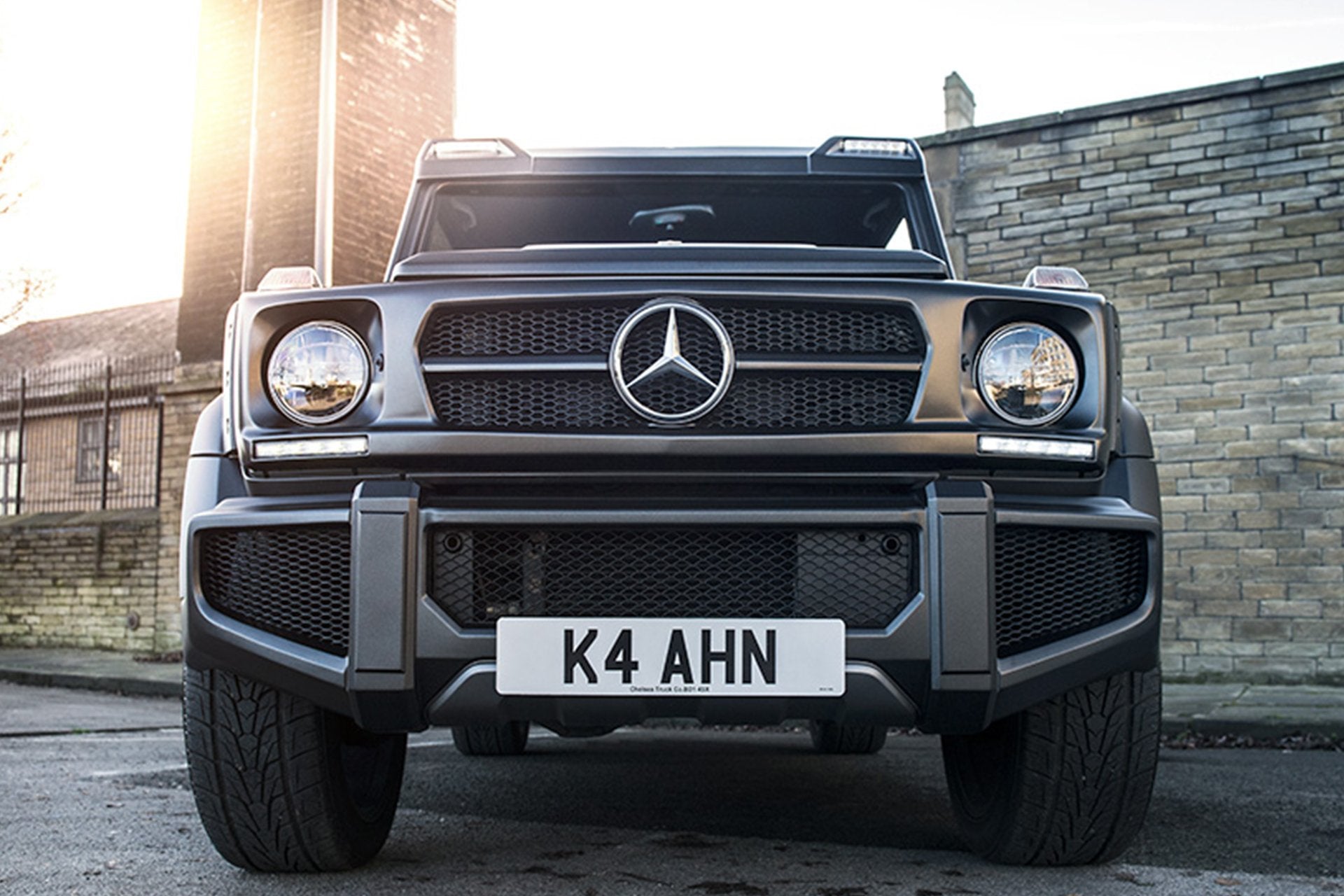 Mercedes G-Wagon (1990-2018) Front Grille With Daytime Led Running Lights Image 5208