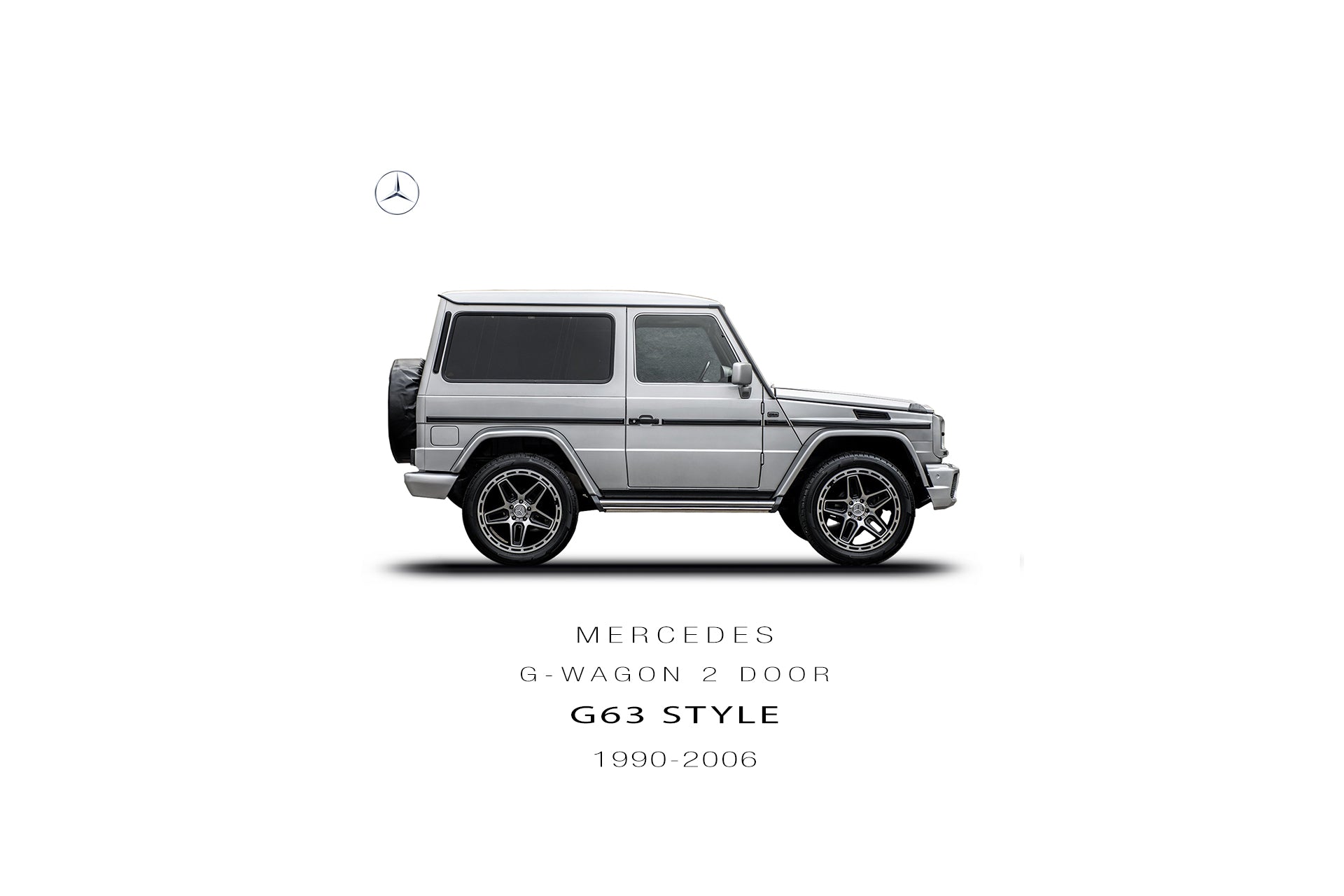 MERCEDES G-WAGON 2 door (1990-2006) G63 Style Tailored Conversion
