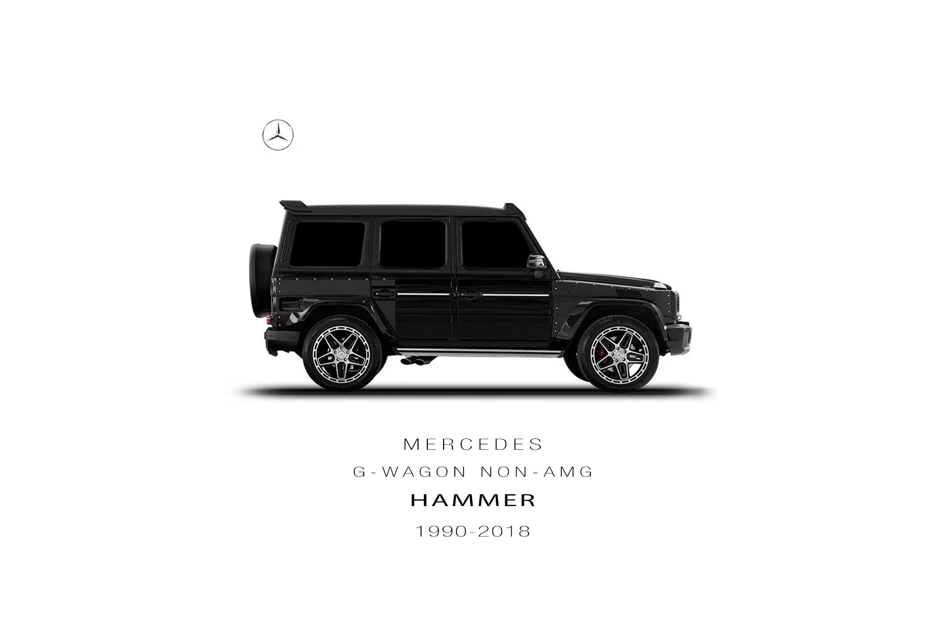 Mercedes G-Wagon (1990-2018) Non-AMG Hammer Tailored Conversion