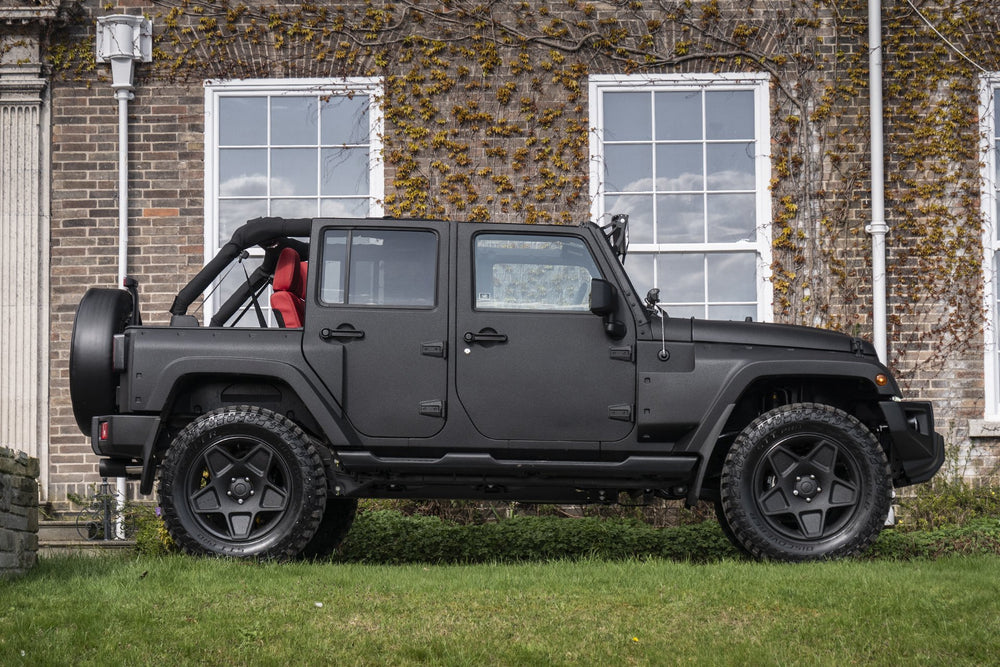 Black on black jeep shop wrangler