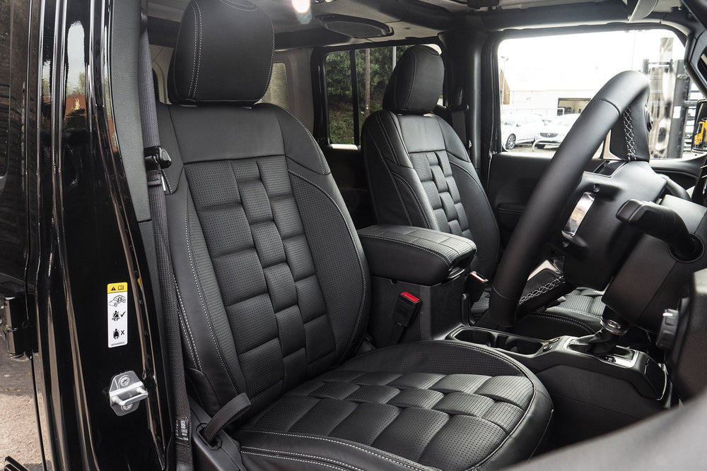 Jeep Wrangler JL (2018-Present) 4 Door Leather Interior - Image 16