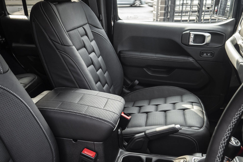 Jeep Wrangler JL (2018-Present) 4 Door Leather Interior - Image 17