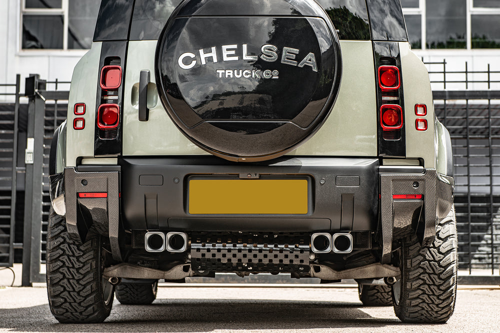Land Rover Defender (2020-onwards) Exposed Carbon Rear Bumper Spats - Image 15