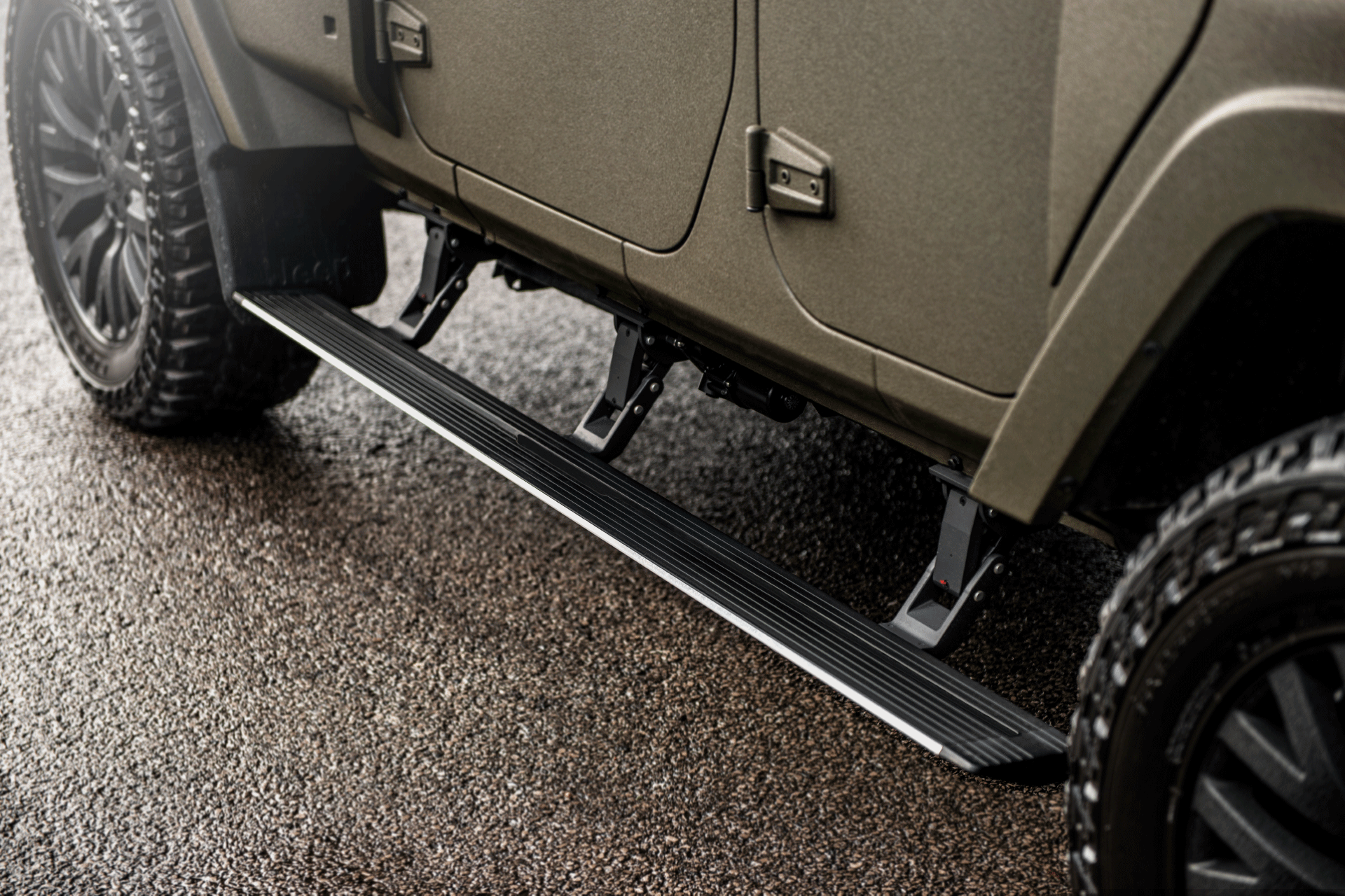 Jeep wrangler best sale side steps
