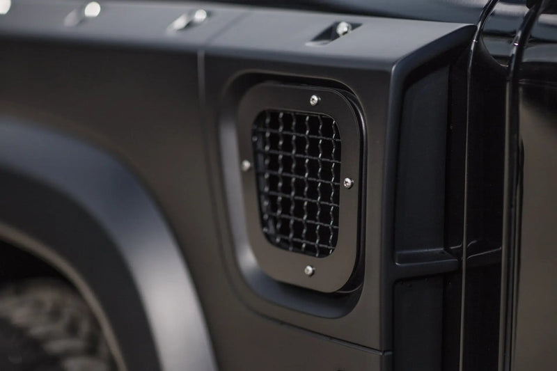 Land Rover Defender (1991-2016) SIDE VENTS WITH STAINLESS STEEL MESH (Pair) - Image 3