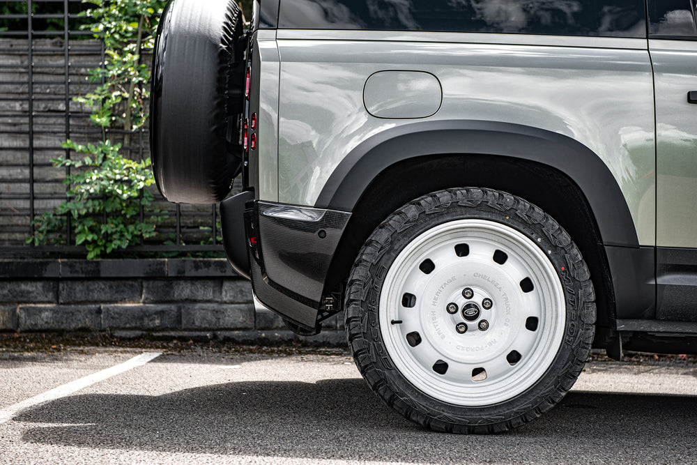 Land Rover Defender (2020-onwards) Exposed Carbon Rear Bumper Spats - Image 16
