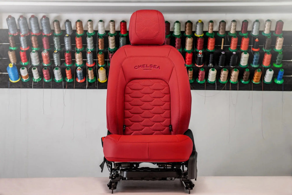 Land Rover Defender 110 (2020) Clam Shell Leather Interior - Red ...