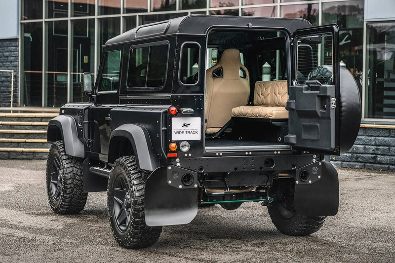 Land Rover Defender 90 (1991-2016) Leather Interior 6 Seat Conversion - Image 6