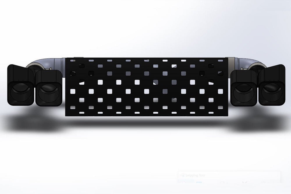 Land Rover Defender 90 P400 3.0 Petrol (2020-Present) Quad Exhaust System - Image 5