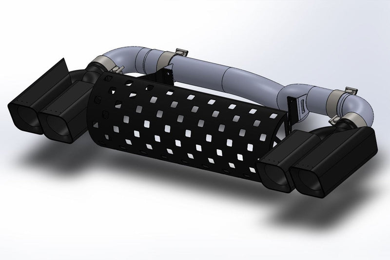 Land Rover Defender 90 P400 3.0 Petrol (2020-Present) Quad Exhaust System - Image 6