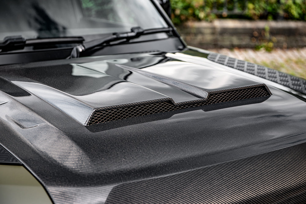 Land Rover Defender (2020-Present) Exposed Carbon Vented Bonnet - Image 13