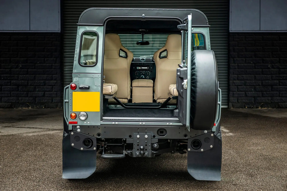 Land Rover Defender 90 (1991-2016) Leather Interior 6 Seat Conversion - Image 4