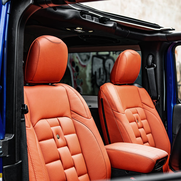 Jeep Wrangler JL 2 Door Leather Interior