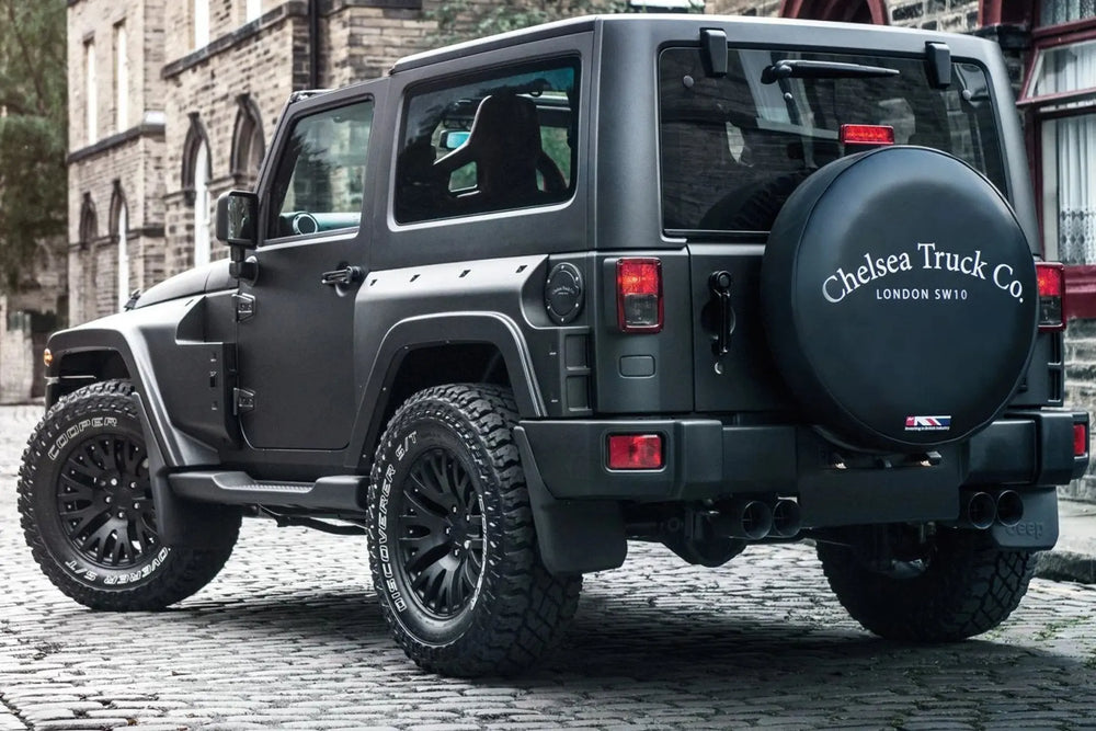 Jeep Wrangler JK Petrol (2007-2018) 2 Door Quad Crosshair Exhaust System - Image 1