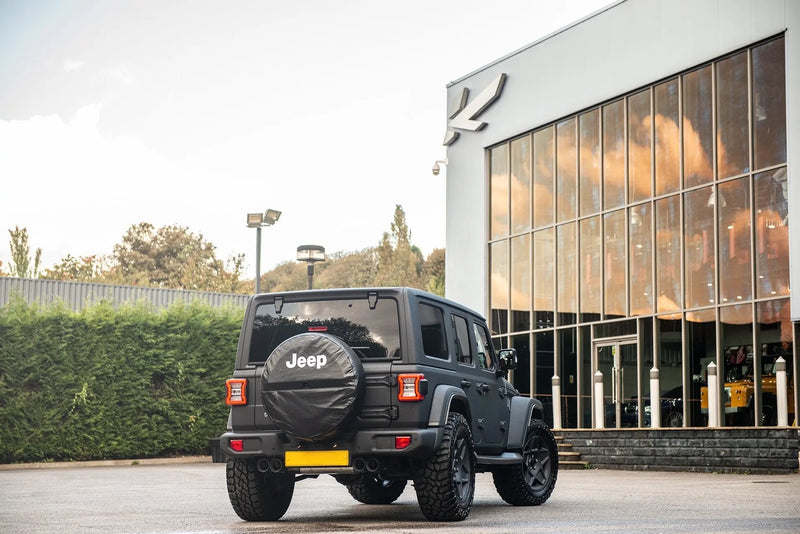 Jeep Wrangler JL (2018-PRESENT) Quad Crosshair Exhaust System - Image 2