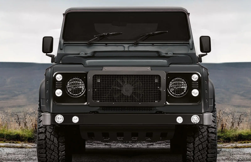 LAND ROVER DEFENDER (1991-2016) HEADLIGHT COVERS WITH MESH - Image 4