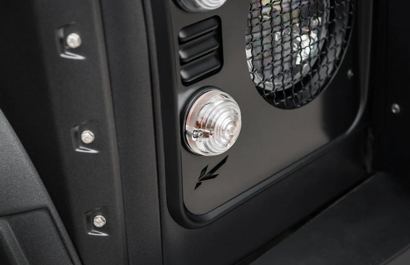 LAND ROVER DEFENDER (1991-2016) HEADLIGHT COVERS WITH MESH - Image 5