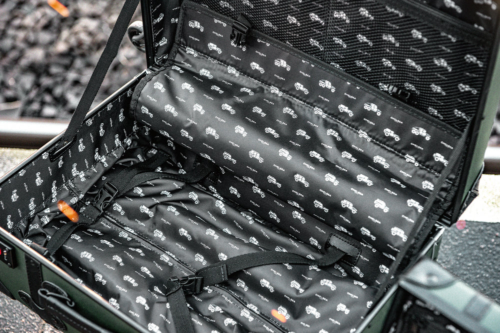 Chelsea Truck Company Vintage Inspired Travel Luggage Set - Image 13