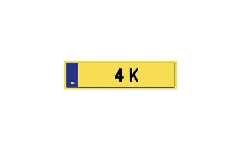 Private Plate 4 K - Image 1