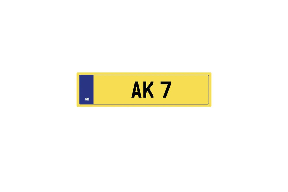 Private Plate AK 7