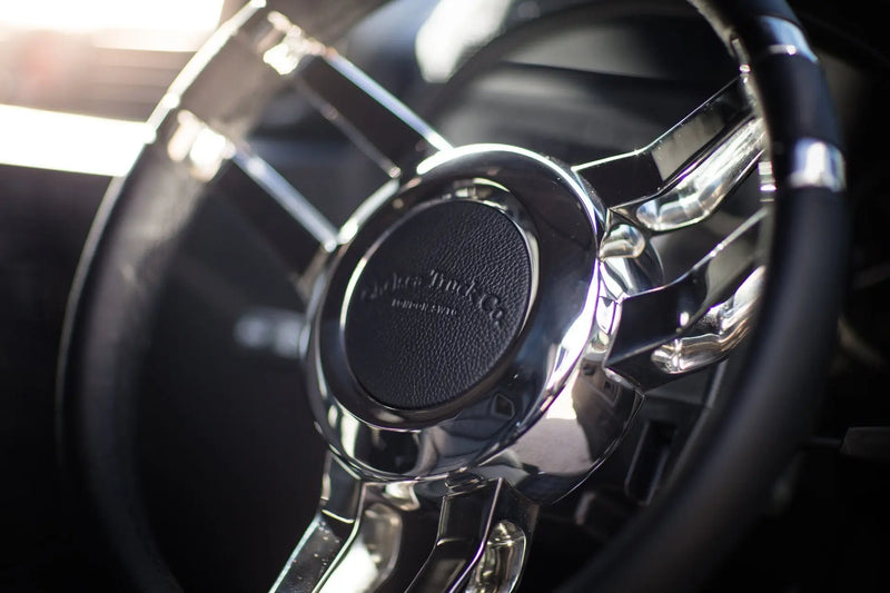 Land Rover Defender (1991-2016) Aluminium Billet Steering Wheel - Brushed Satin - Image 4