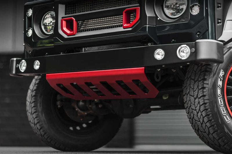 LAND ROVER DEFENDER (1991-2016) FRONT BUMPER SUMP GUARD - Image 3