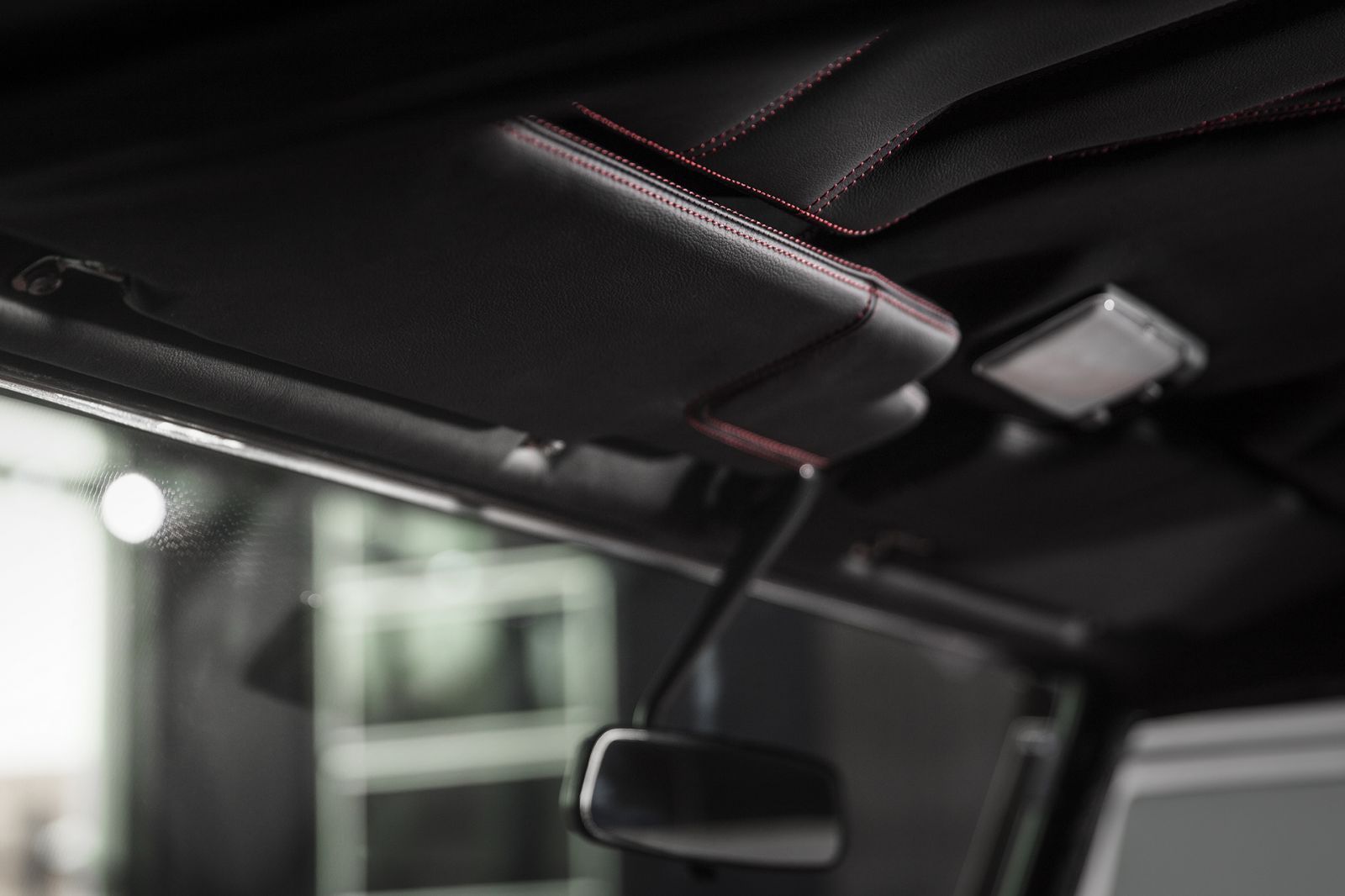 Land Rover Defender (1991-2016) Sunvisors Re-upholstered In Leather