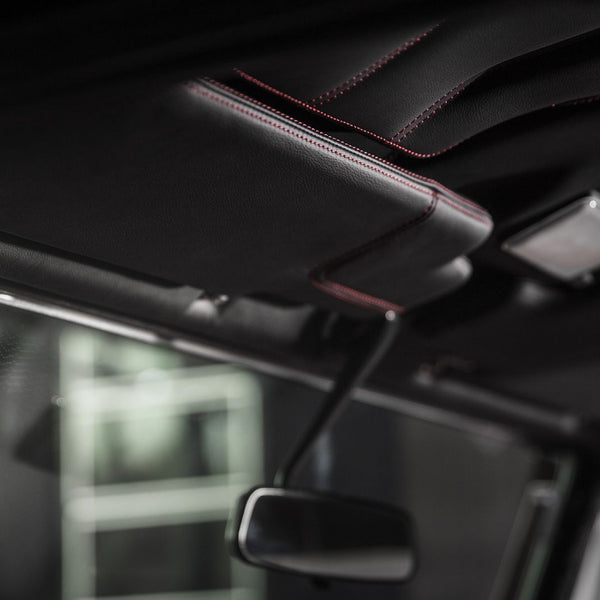 Land Rover Defender (1991-2016) Sunvisors Re-upholstered In Leather