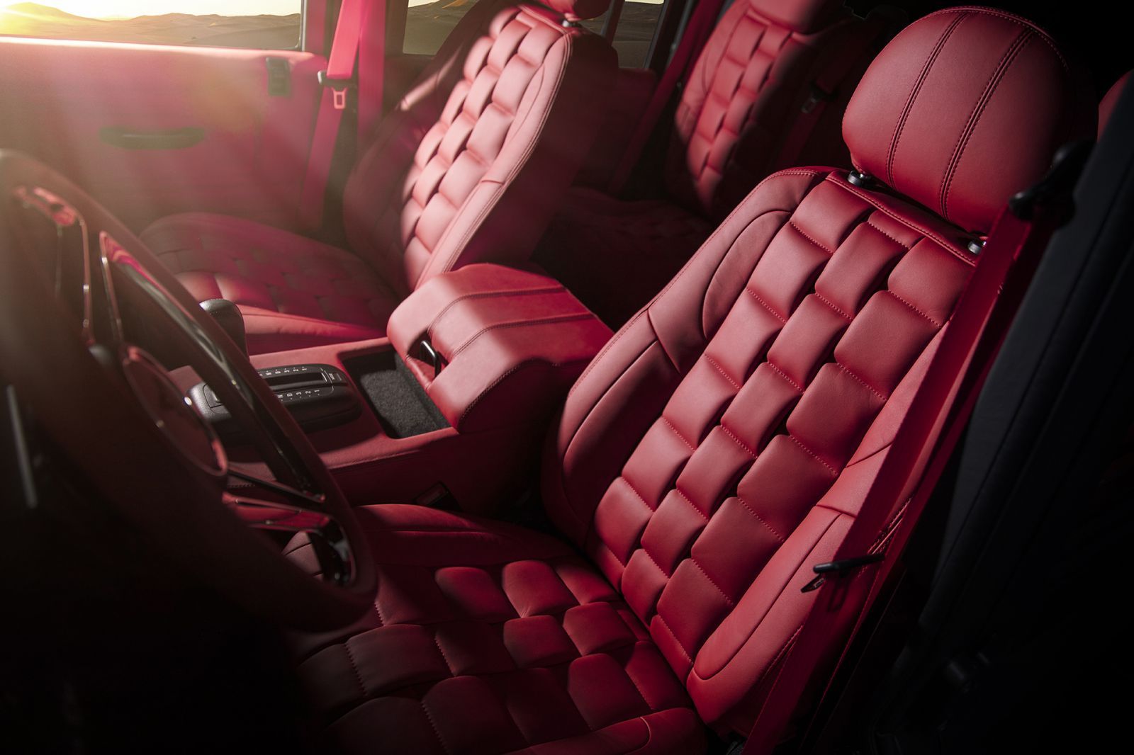 Land Rover Defender 90 (1991-2016) Leather Interior by Chelsea Truck Company - Image 1098