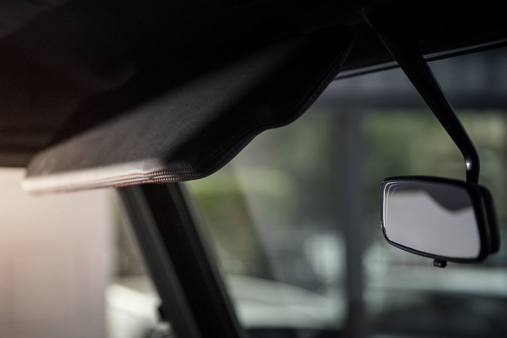 Land Rover Defender (1991-2016) Sunvisors Re-upholstered In Leather - Image 3