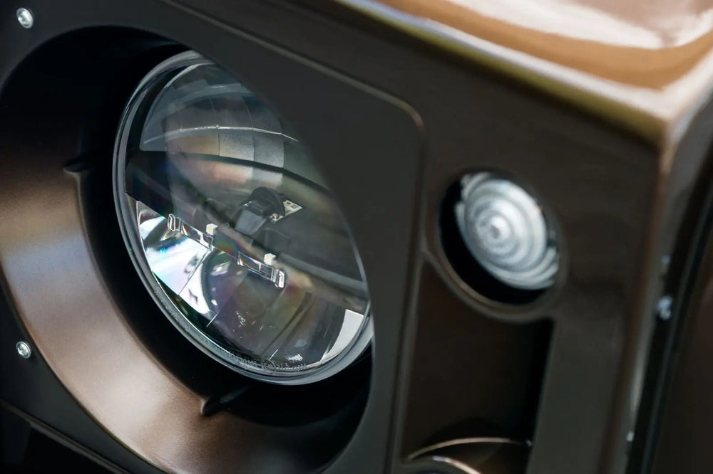 Land Rover Defender (1991-2016) Diamond LED Military Headlamps - Image 3