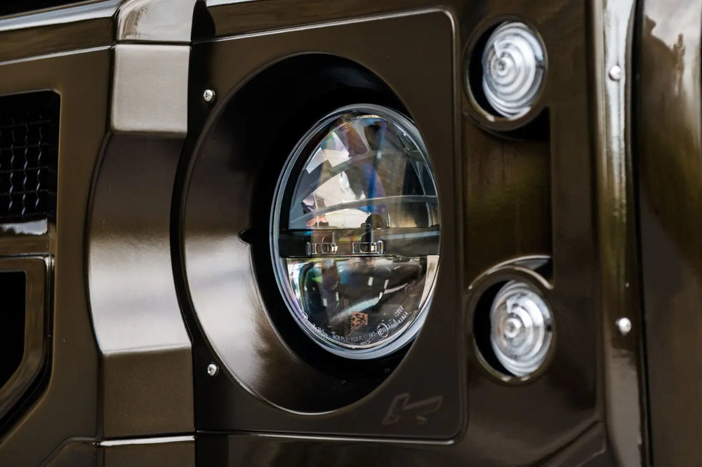 Land Rover Defender (1991-2016) Diamond LED Military Headlamps - Image 4
