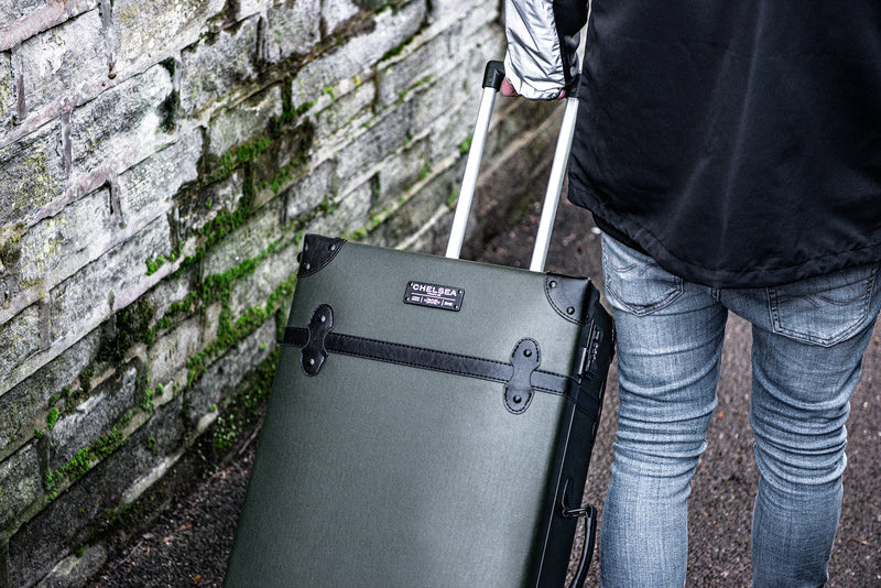 Chelsea Truck Company Vintage Inspired Travel Luggage Set - Image 14